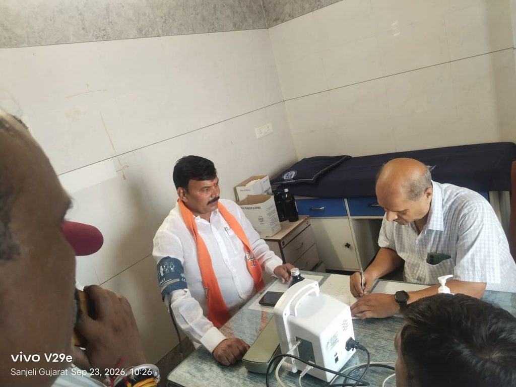 દાહોદ જિલ્લામાં ‘સેવા મેરા યોગદાન’ અંતર્ગત 22 સ્થળોએ હેલ્થ સ્ક્રીનિંગ કેમ્પ યોજાયા