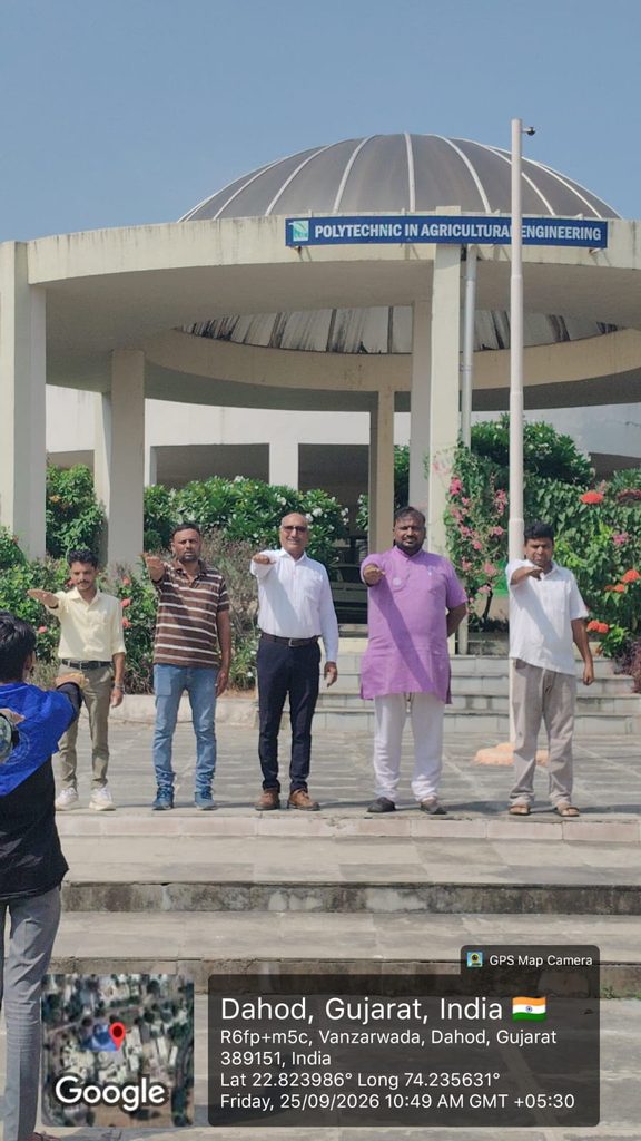 દાહોદની કૃષિ ઈજનેરી પોલીટેકનિક ખાતે “સેવા સંકલ્પ અભિયાન–2026” ની ઉજવણી: વિદ્યાર્થીઓ અને અધ્યાપકોએ લીધા રાષ્ટ્રસેવાના શપથ